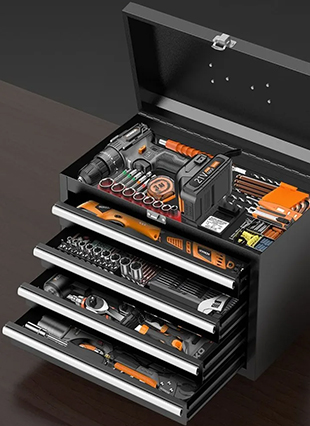 Cutie de instrumente cu funcții multiple