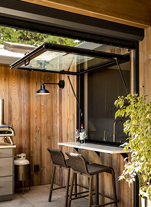 Ușă și fereastră de designer